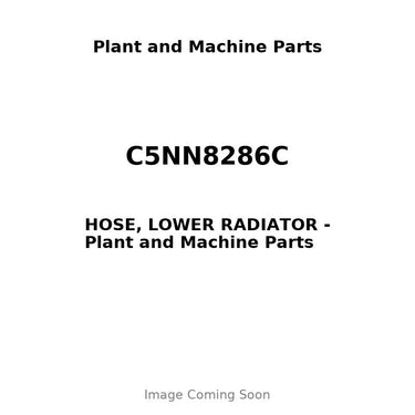 C5NN8286C - HOSE, LOWER RADIATOR