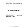 C5NN7017A - INPUT SHAFT