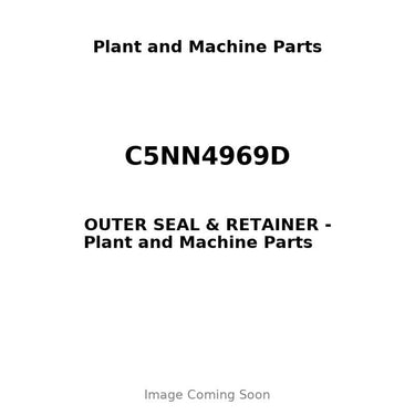 C5NN4969D - OUTER SEAL & RETAINER