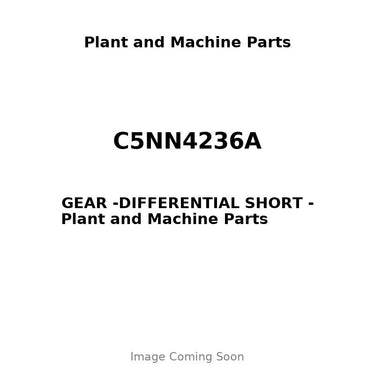 C5NN4236A - GEAR -DIFFERENTIAL SHORT