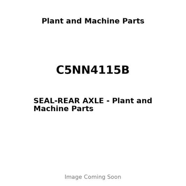 C5NN4115B - SEAL-REAR AXLE