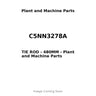 C5NN3278A - TIE ROD - 480MM