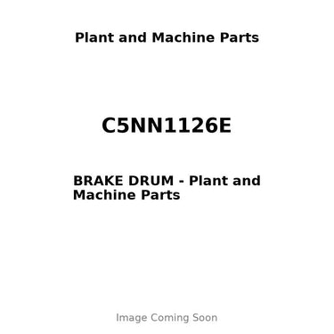 C5NN1126E - BRAKE DRUM