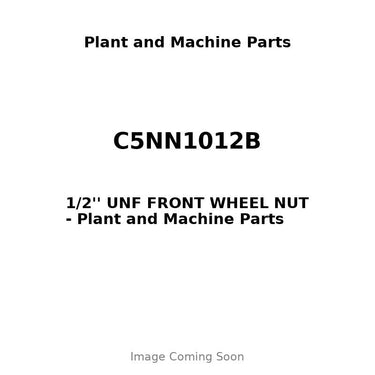 C5NN1012B - 1/2'' UNF FRONT WHEEL NUT