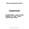 C5NE9165C - FILTER HEAD - FUEL FILTER SINGLE 1/2" UNF