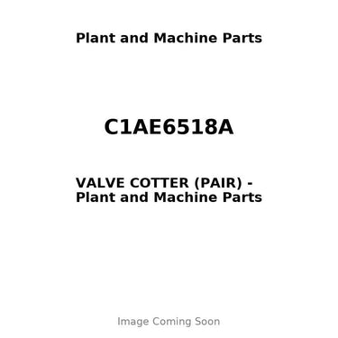 C1AE6518A - VALVE COTTER (PAIR)