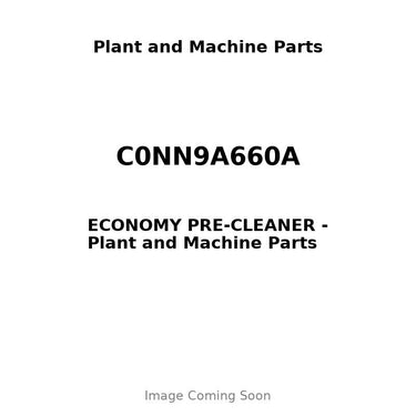C0NN9A660A - ECONOMY PRE-CLEANER
