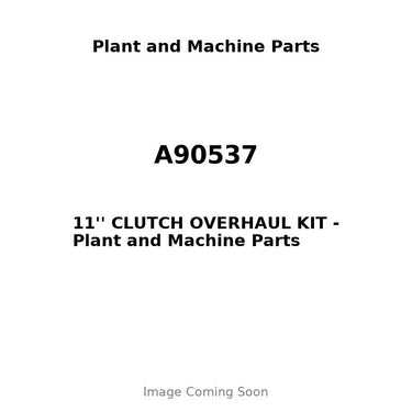 A90537 - 11'' CLUTCH OVERHAUL KIT