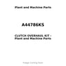 A44786KS - CLUTCH OVERHAUL KIT
