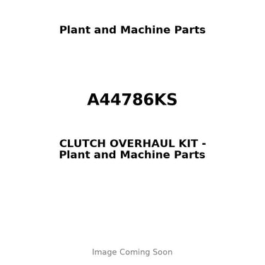 A44786KS - CLUTCH OVERHAUL KIT