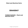 99449947 - TURBOCHARGER