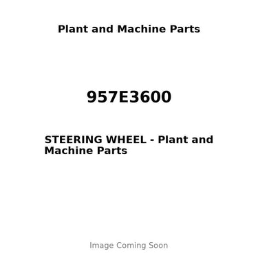 957E3600 - STEERING WHEEL