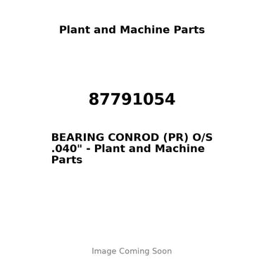 87791054 - BEARING CONROD (PR) O/S .040"