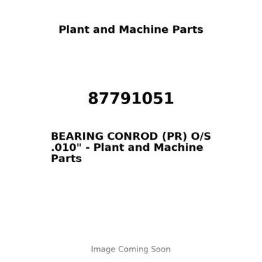 87791051 - BEARING CONROD (PR) O/S .010"