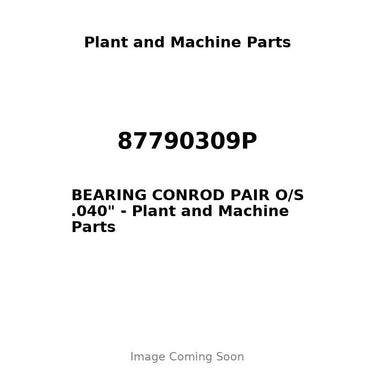 87790309P - BEARING CONROD PAIR O/S .040"