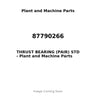 87790266 - THRUST BEARING (PAIR) STD