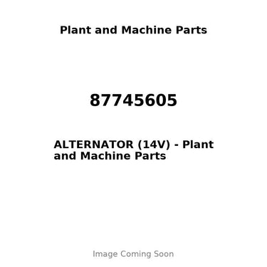87745605 - ALTERNATOR (14V)