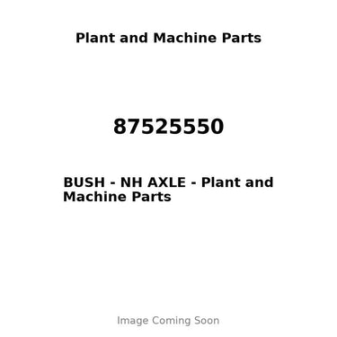 87525550 - BUSH - NH AXLE