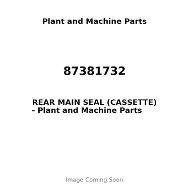 87381732 - REAR MAIN SEAL (CASSETTE)