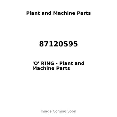 87120S95 - 'O' RING