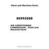 86992688 - AIR CONDITIONING COMPRESSOR