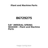 86729275 - 5/8'' IMPERIAL SPRING WASHER
