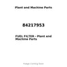 84217953 - FUEL FILTER
