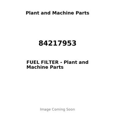 84217953 - FUEL FILTER