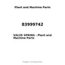 83999742 - VALVE SPRING