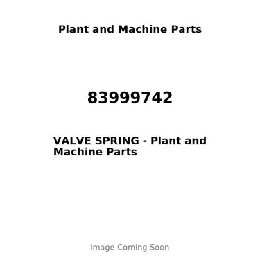 83999742 - VALVE SPRING