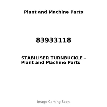 83933118 - STABILISER TURNBUCKLE
