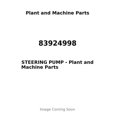 83924998 - STEERING PUMP
