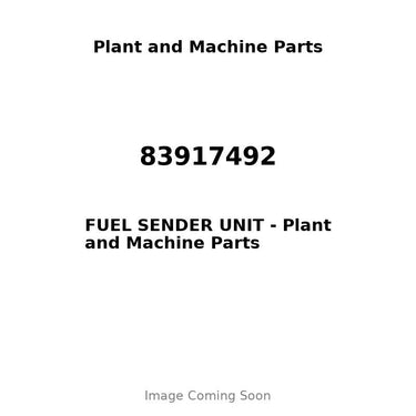 83917492 - FUEL SENDER UNIT