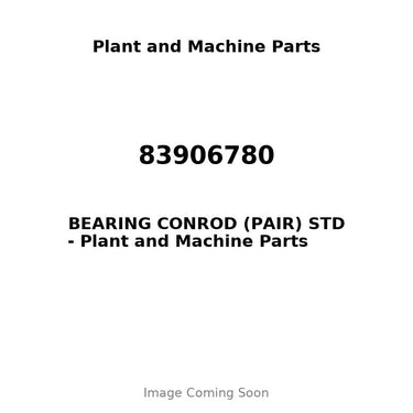 83906780 - BEARING CONROD (PAIR) STD