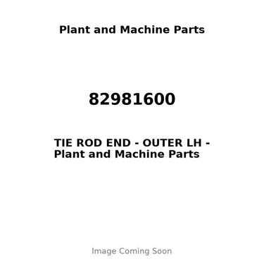 82981600 - TIE ROD END - OUTER LH
