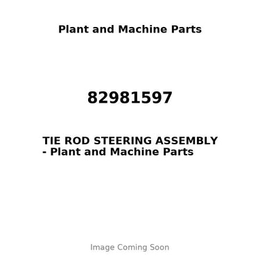 82981597 - TIE ROD STEERING ASSEMBLY
