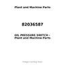 82036587 - OIL PRESSURE SWITCH
