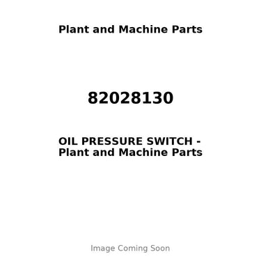 82028130 - OIL PRESSURE SWITCH