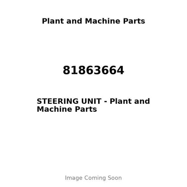 81863664 - STEERING UNIT