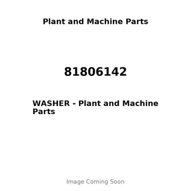 81806142 - WASHER