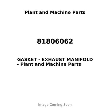 81806062 - GASKET - EXHAUST MANIFOLD