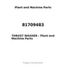 81709483 - THRUST WASHER