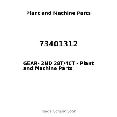 73401312 - GEAR- 2ND 28T/40T