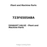 723F6505ABA - EXHAUST VALVE