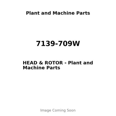 7139-709W - HEAD & ROTOR