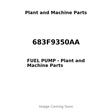 683F9350AA - FUEL PUMP