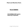 914/36804 JCB Centre Bearing Propshaft