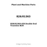 826/01363 JCB Double End Trunnion Bolt