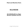 811/50336 JCB 1cx Rear Bucket Cylinder End Pin