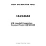 JCB Loadall Expansion Coolant Tank 334/G3688